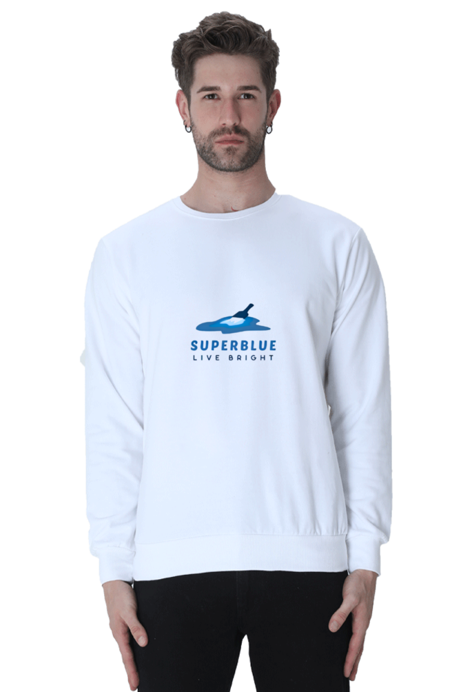 SuperBlue Signature Sweatshirt - Live Bright Edition