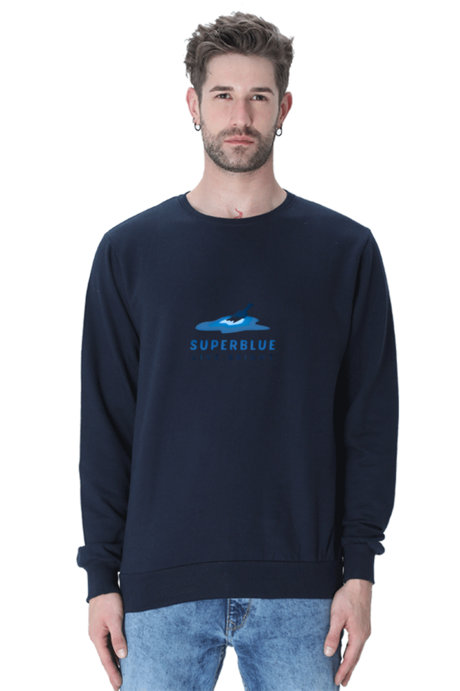 SuperBlue Signature Sweatshirt - Live Bright Edition