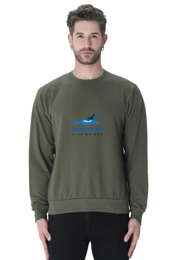 SuperBlue Signature Sweatshirt - Live Bright Edition