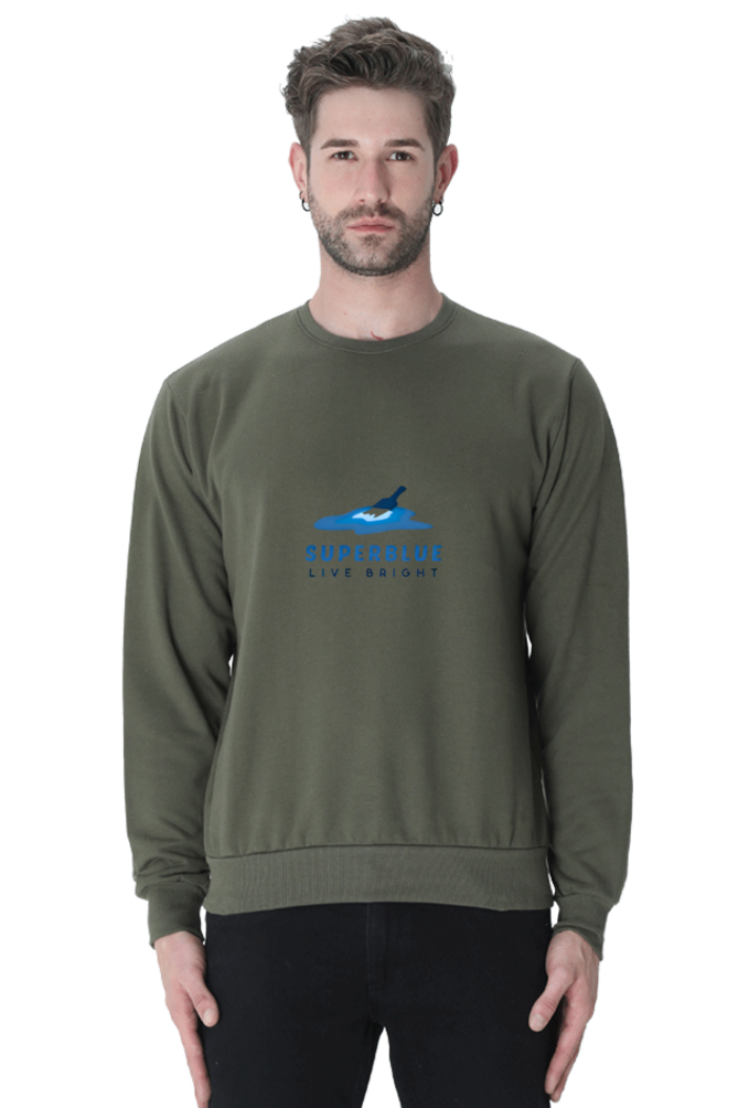 SuperBlue Signature Sweatshirt - Live Bright Edition