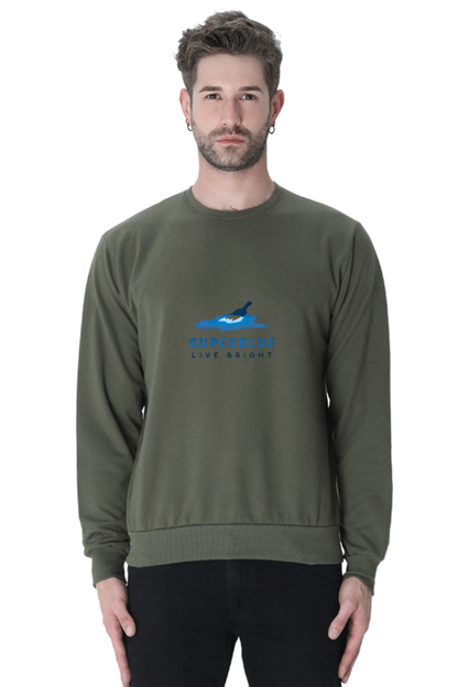 SuperBlue Signature Sweatshirt - Live Bright Edition