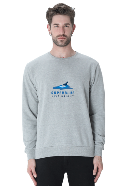 SuperBlue Signature Sweatshirt - Live Bright Edition