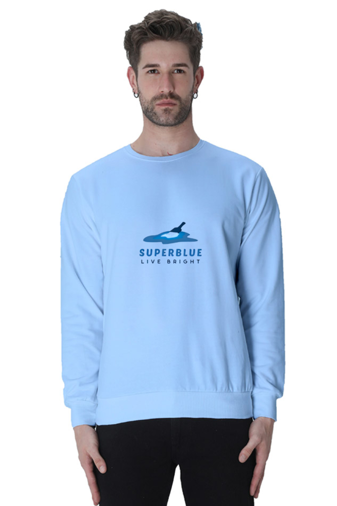 SuperBlue Signature Sweatshirt - Live Bright Edition