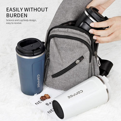 SuperBlue Stainless Steel Vacuum Insulated Coffee Mug 510ML